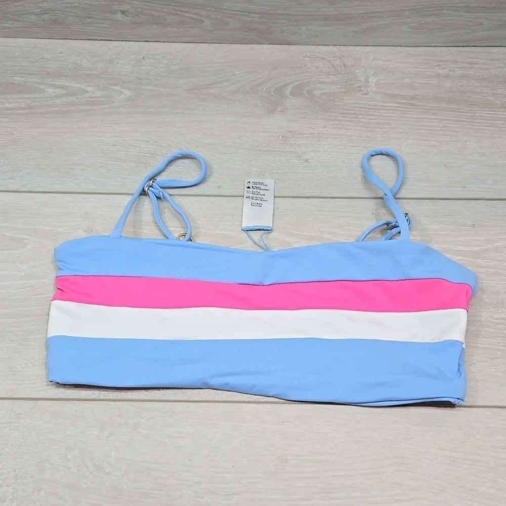 NWOT L Space Women Swim Bikini Top sz M